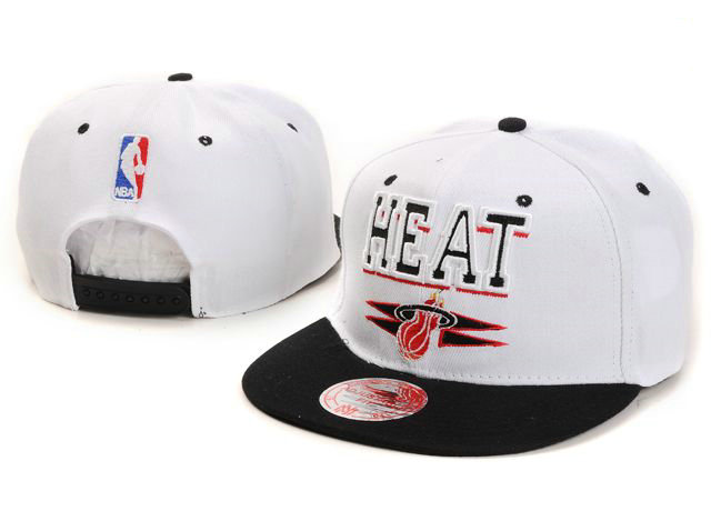 NBA Maimi Heat M&N Snapback Hat NU06